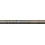 SPB007R Театро коричневый обрезной 25*2.5 бордюр