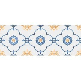 15052 Сорренто орнамент 15*40 керамическая плитка