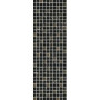 MM12111 Астория черный мозаичный 25*75 керамический декор