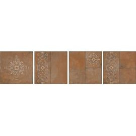 SG926400N Каменный остров коричневый декорированный 30x30 керамический гранит